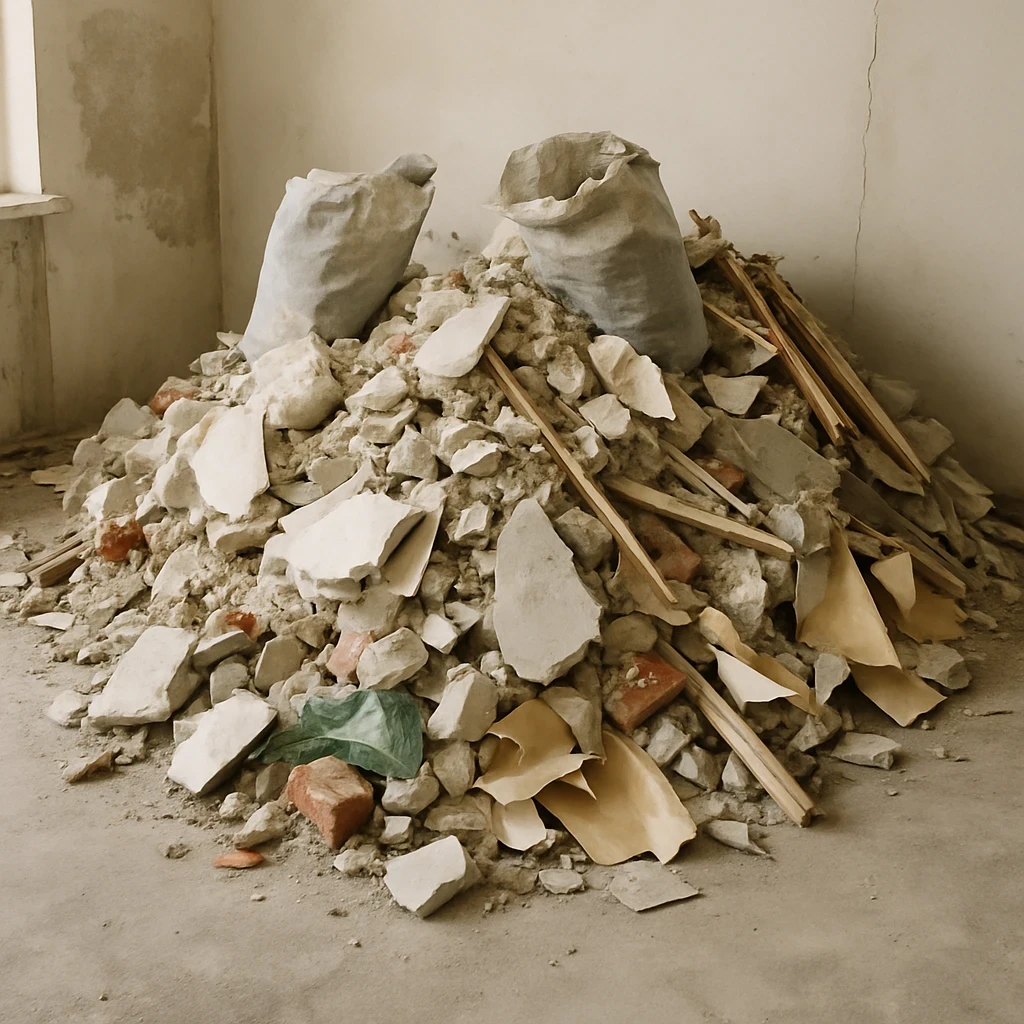 Co zrobić z gruzem po remoncie?