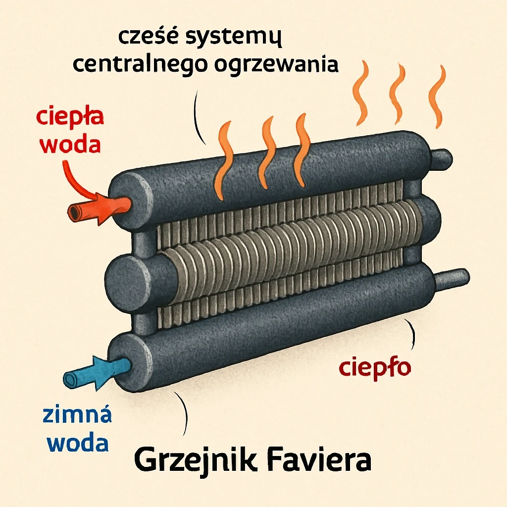Jak działa grzejnik faviera?