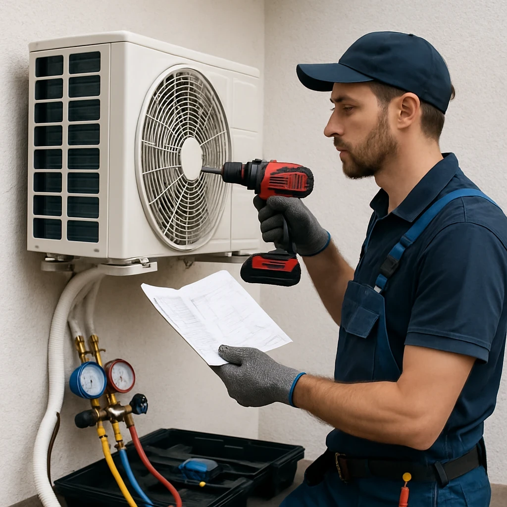 Jak profesjonalnie wykonać montaż klimatyzacji?