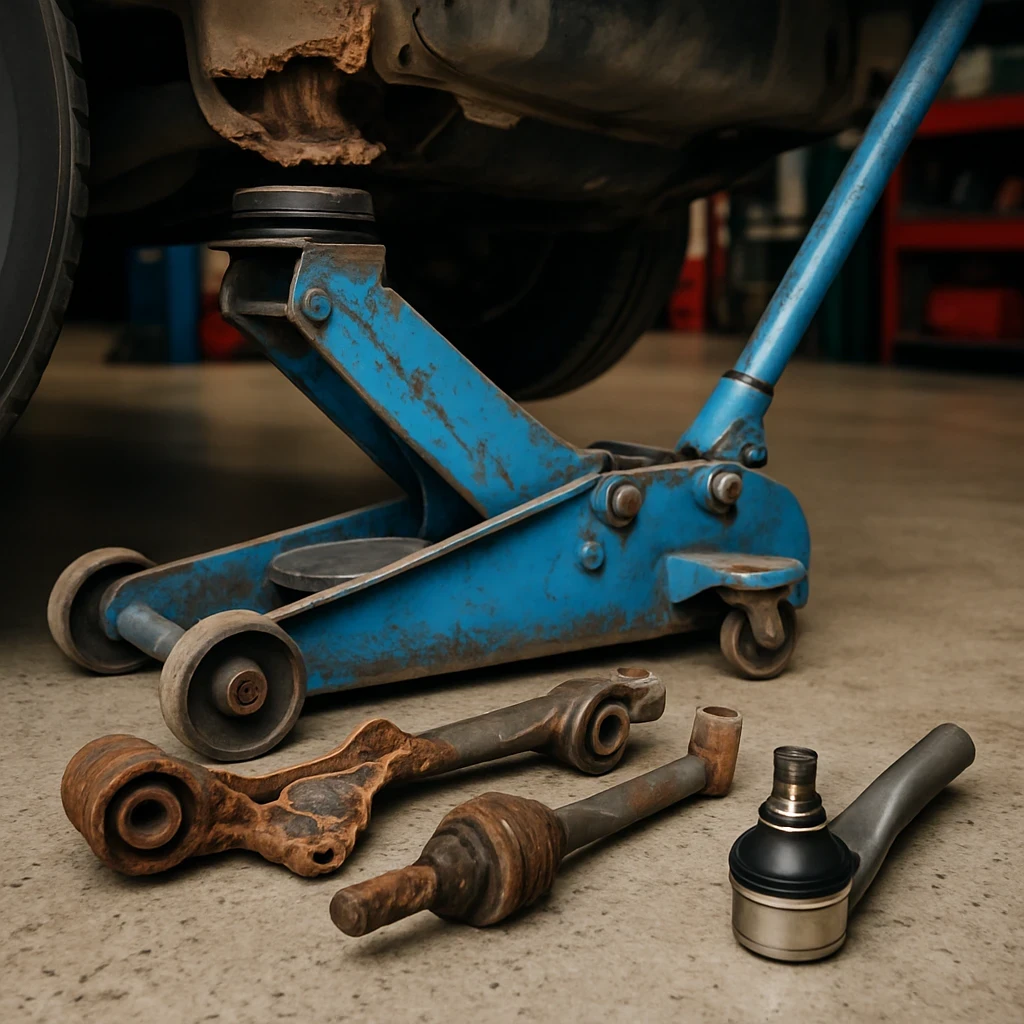 Które części do podnośnika hydraulicznego typu żaba zużywają się najszybciej i gdzie znaleźć wysokiej jakości zamienniki?