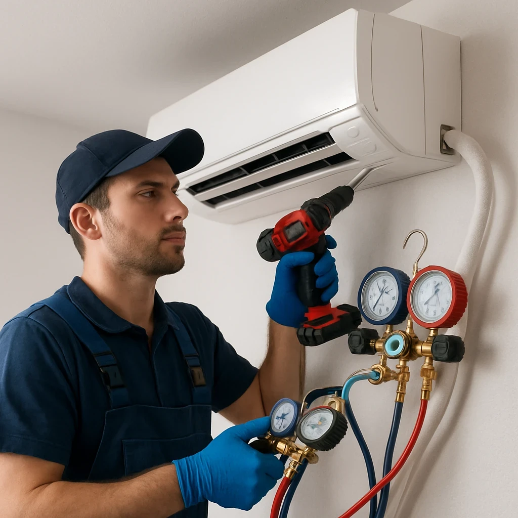 Jak przebiega fachowy montaż klimatyzacji w mieszkaniu?